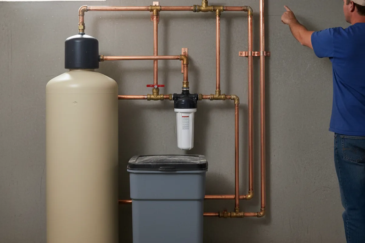 Whole-house water treatment system installed in Mount Angel